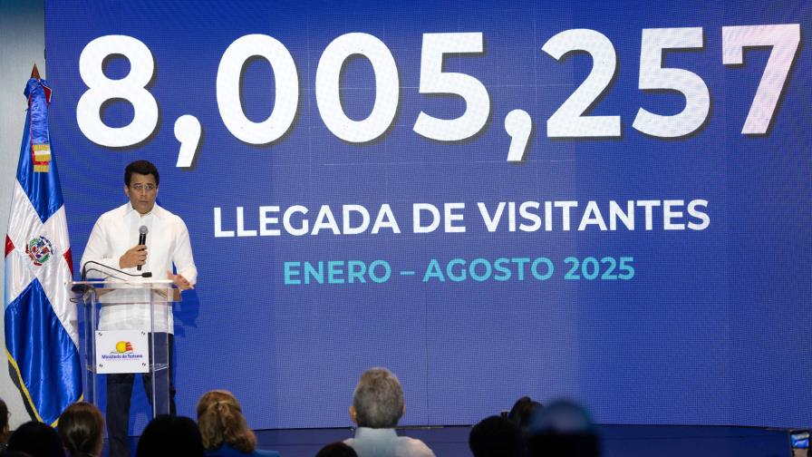 República Dominicana supera los 8 millones de visitantes en los primeros ocho meses de 2025
